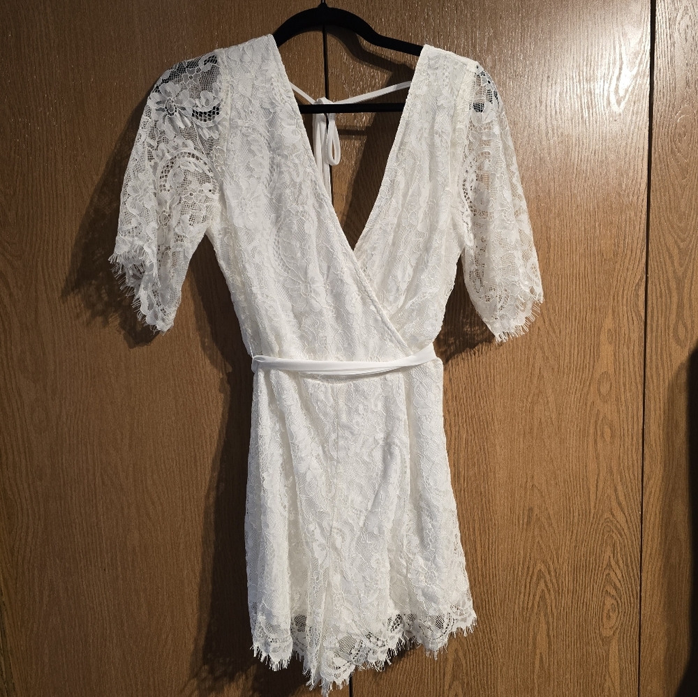 Lace romper